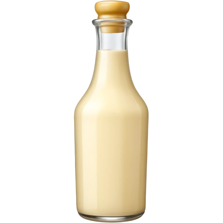 cream sauce bottle  emoji