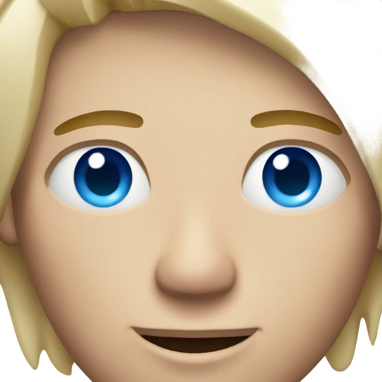 man with blue eyes and fair hair  emoji