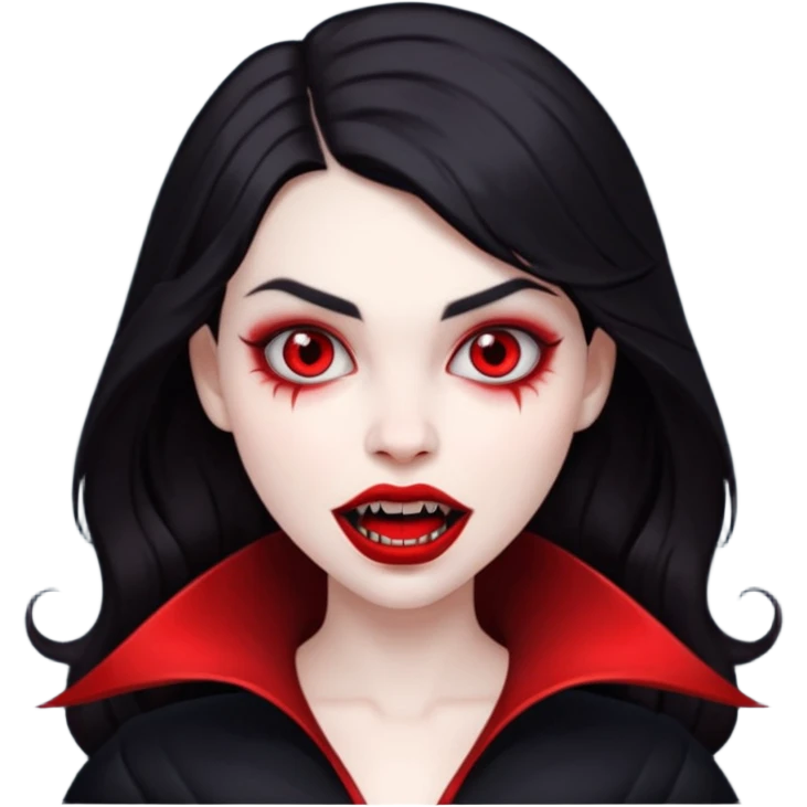 Vampire girl emoji