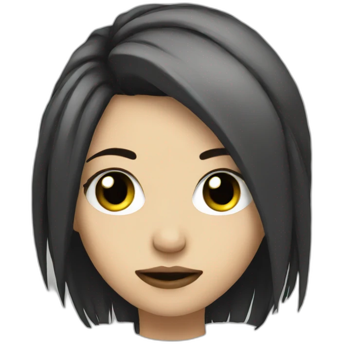 Emo girl emoji