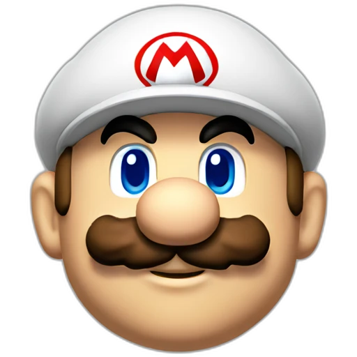 super mario head emoji