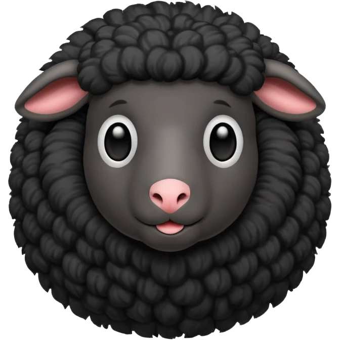 black sheep  emoji