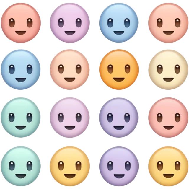 Pastel emoji