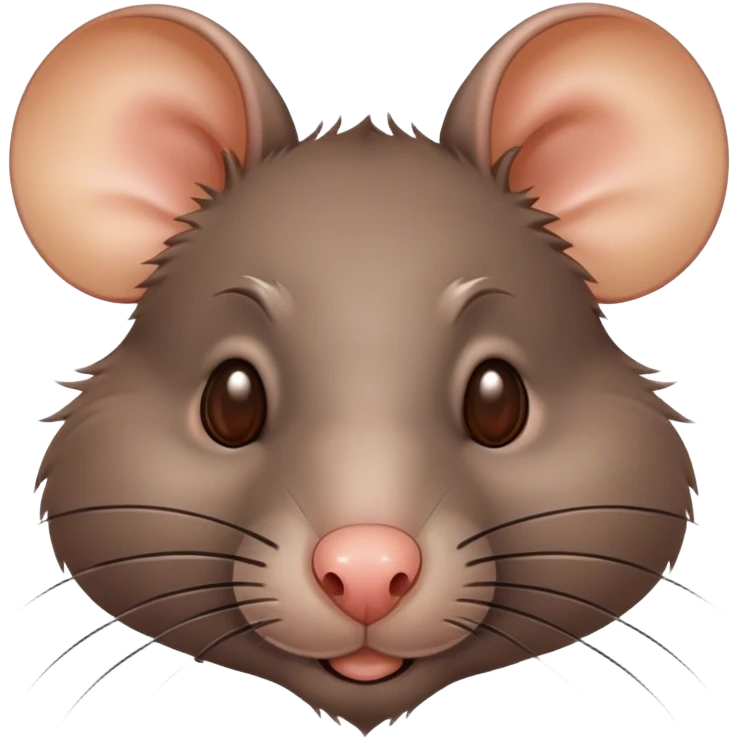 Rat waxing its nose emoji