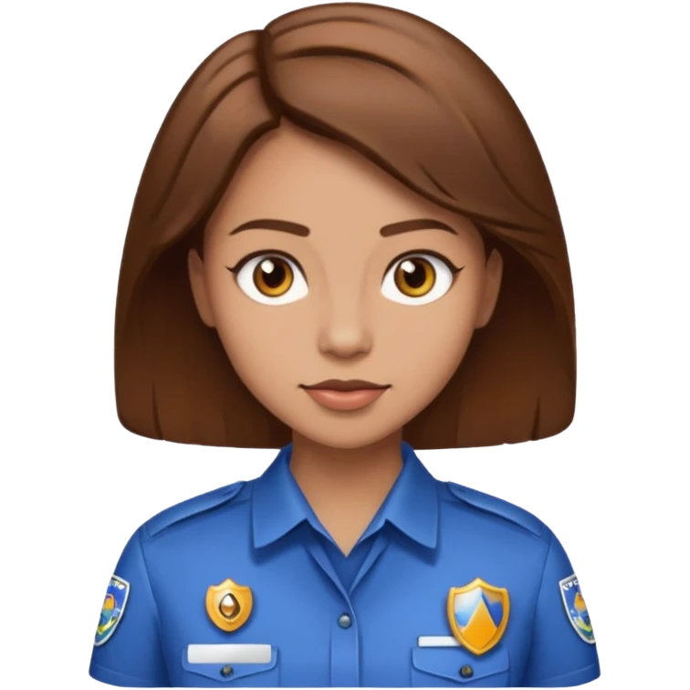 Brown hair brown eyes light skin female journalist emoji