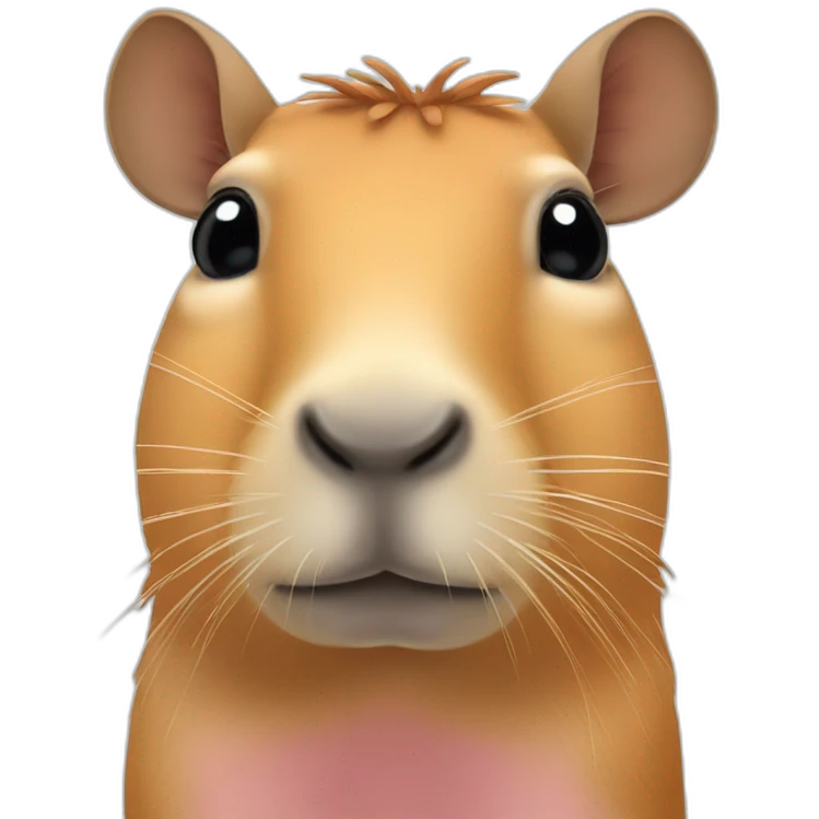 capivara rosa emoji