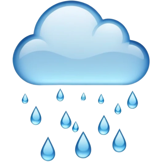 Rain emoji
