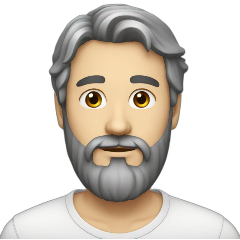 shirobokov dmitry with beard\ emoji