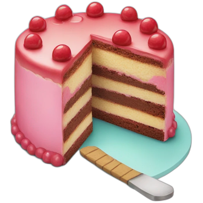 Lolly cake emoji