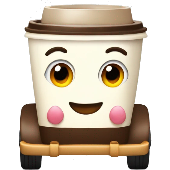 Coffee car emoji
