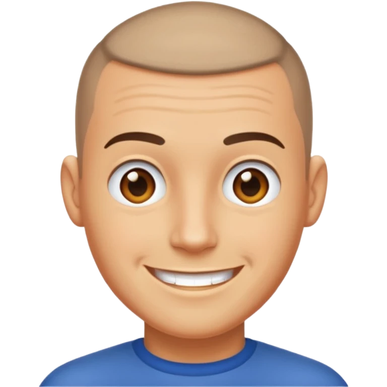 make a emoji about buzz cut man emoji