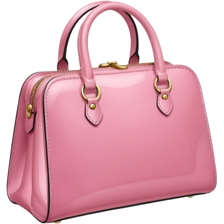 Clean girl pink bag emoji