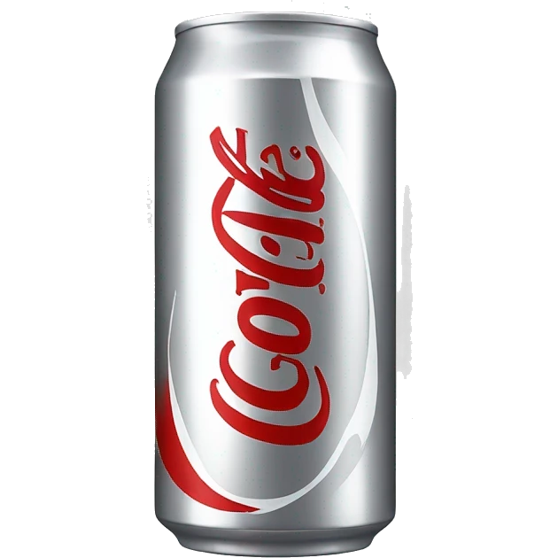 Diet Coke can emoji