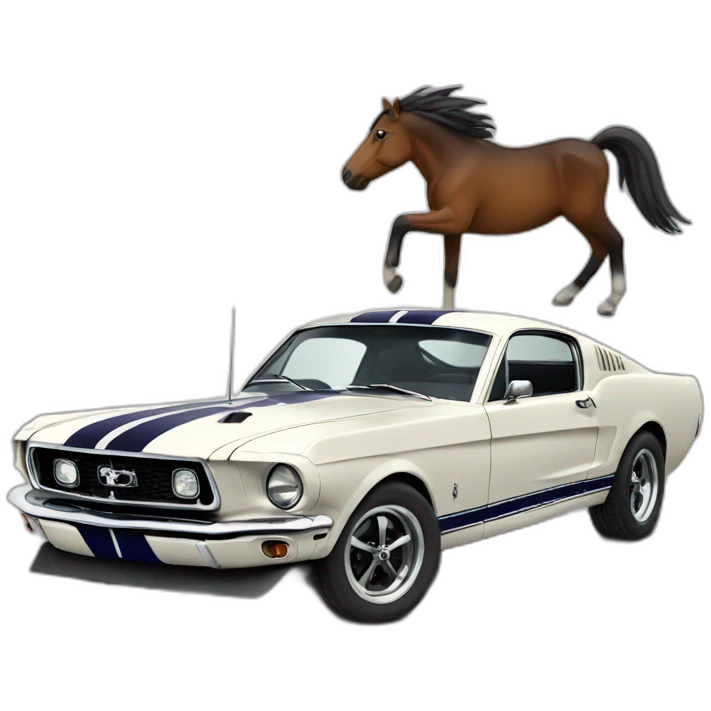 mustang emoji