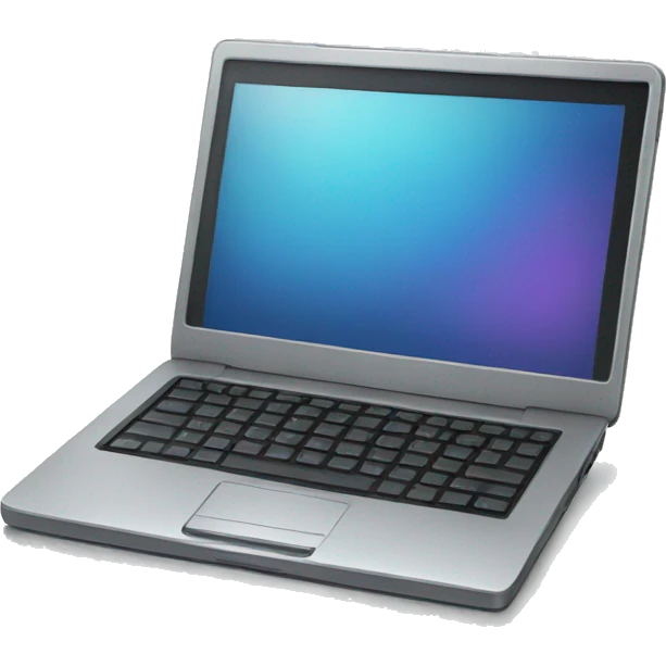 Laptop working  emoji