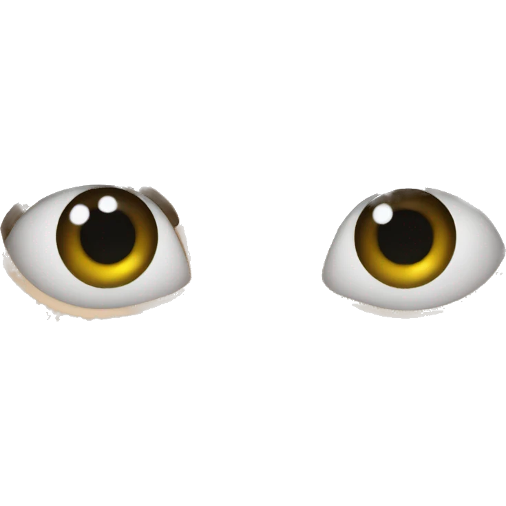Human two Eyes  emoji