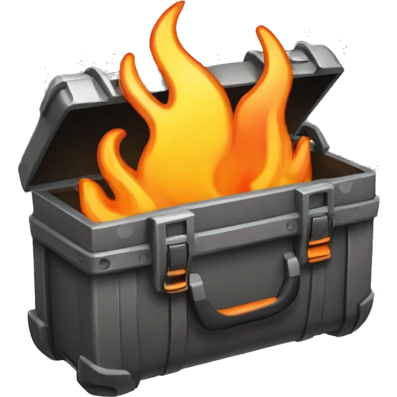 tool case in flame emoji