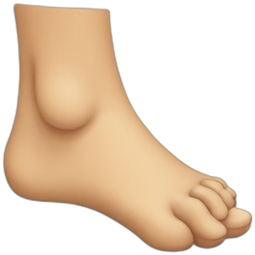 Foot emoji