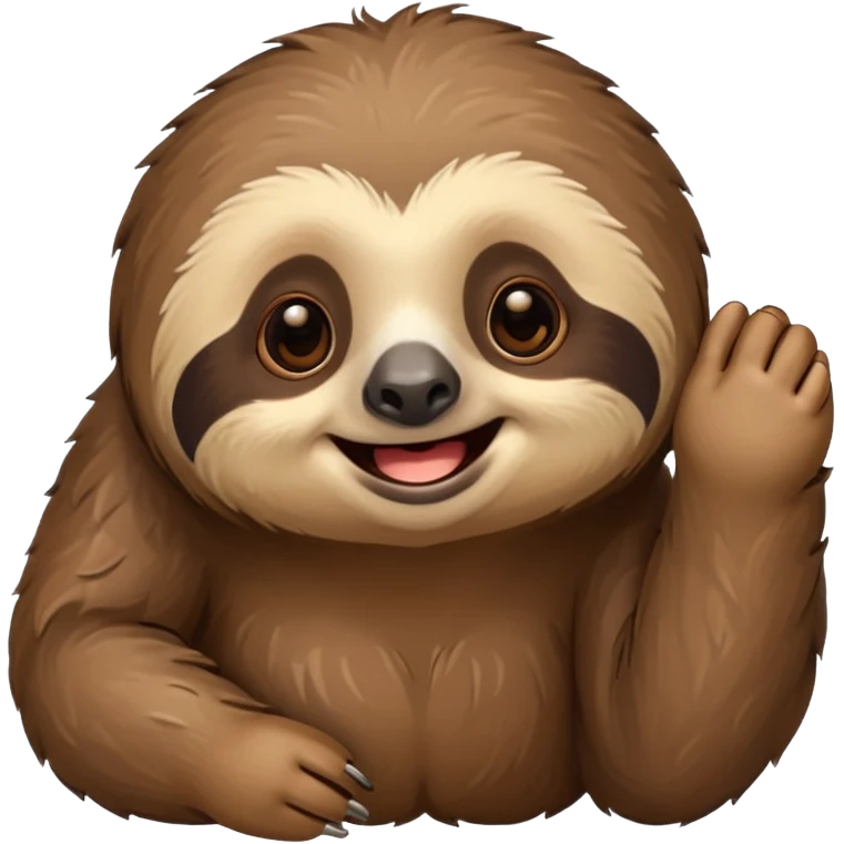a cute sloth emoji