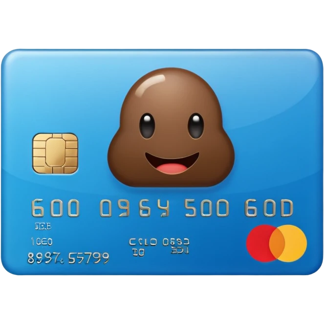 💳 with TURD LOGO emoji