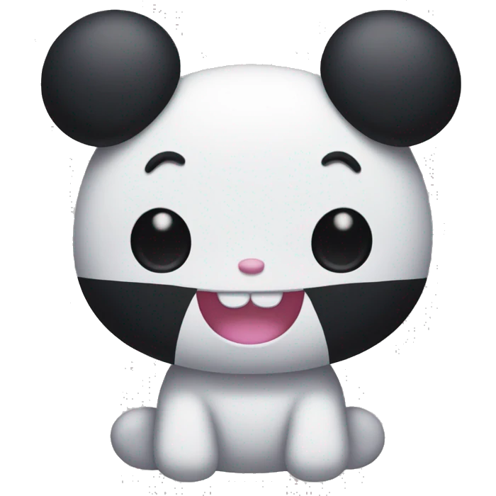 kuromi from hello kitty emoji