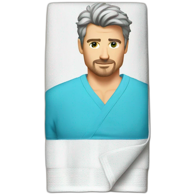 Mark Sloan towel emoji