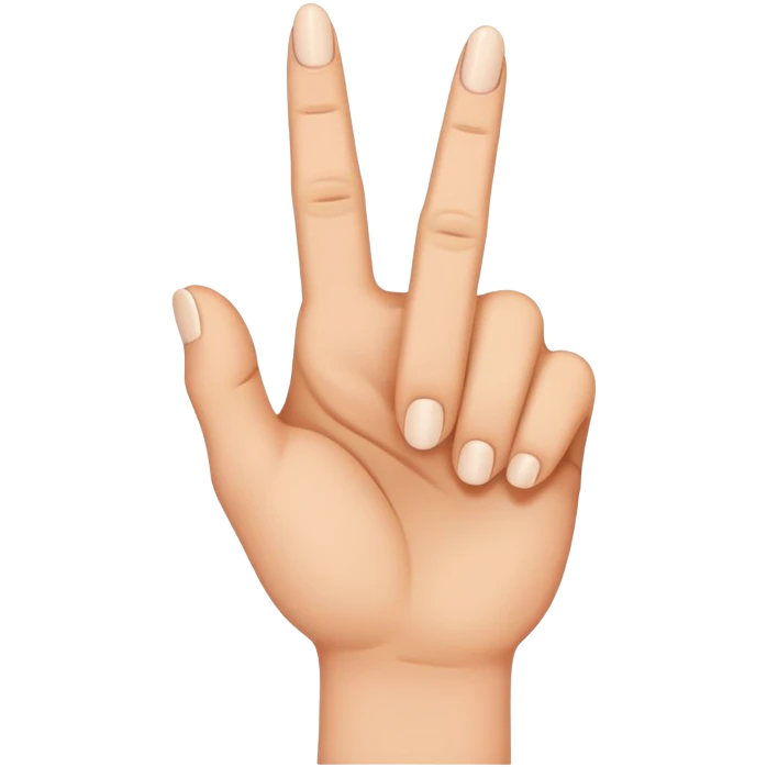 Middle finger  emoji