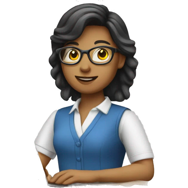 cashier Accountant with laptop emoji