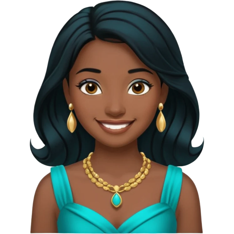 Emoji de la princesa Jasmin  emoji