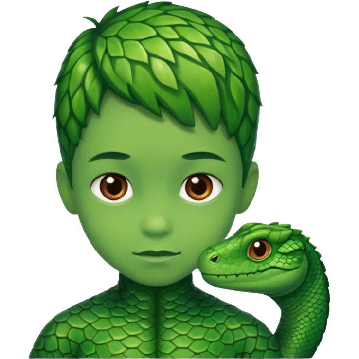 reptile child emoji