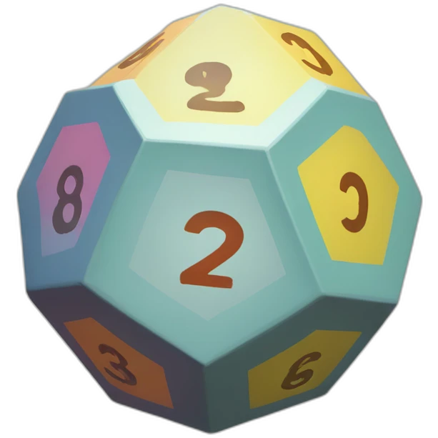 twenty-sided-polyhedron-with-numbers-1-to-20 emoji