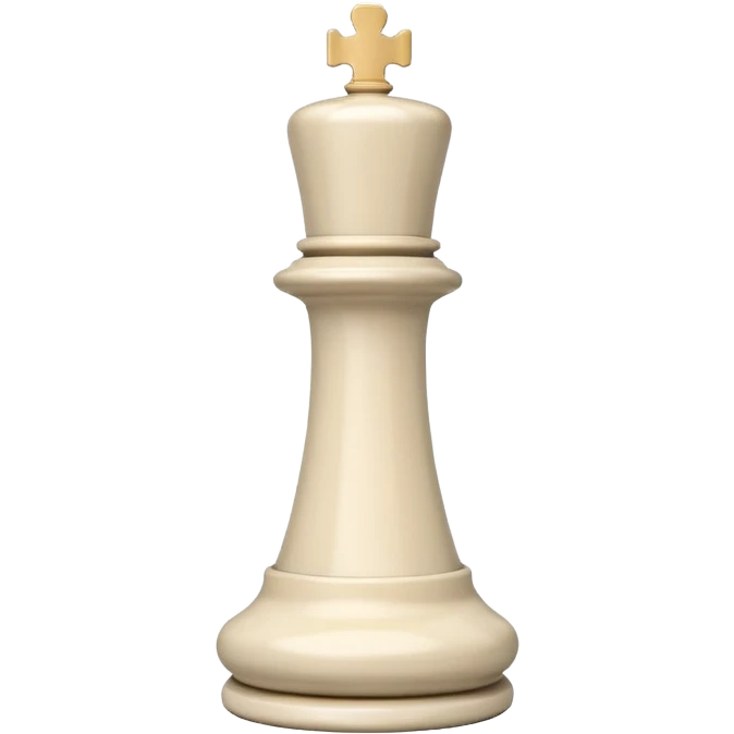 white rook chess piece, classic chess design emoji