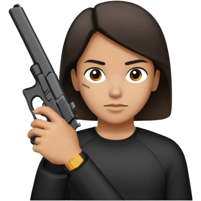 Cara con una clok19 emoji