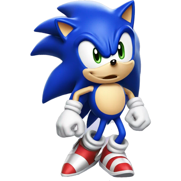 Sonic the Hedgehog emoji