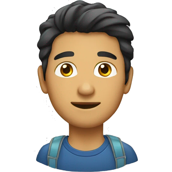 Viajero joven emoji