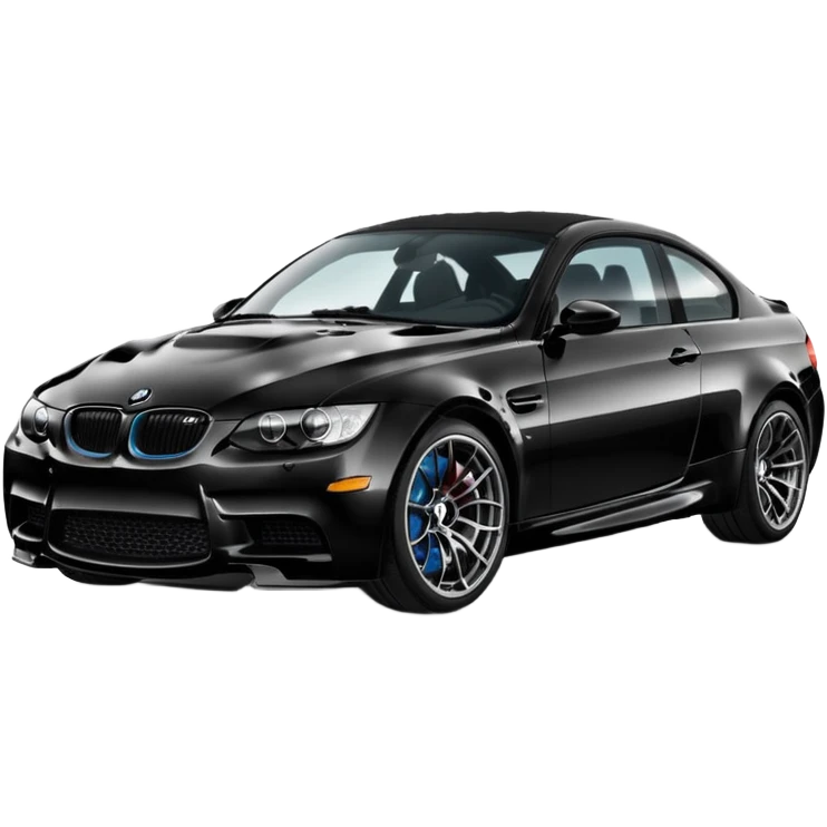 black bmw m3 emoji