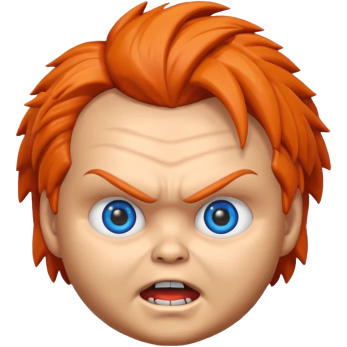 Un emojin de chuky emoji