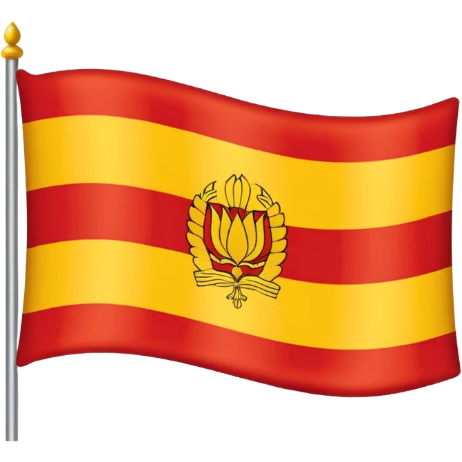 Karnataka flag without pole only the flag emoji