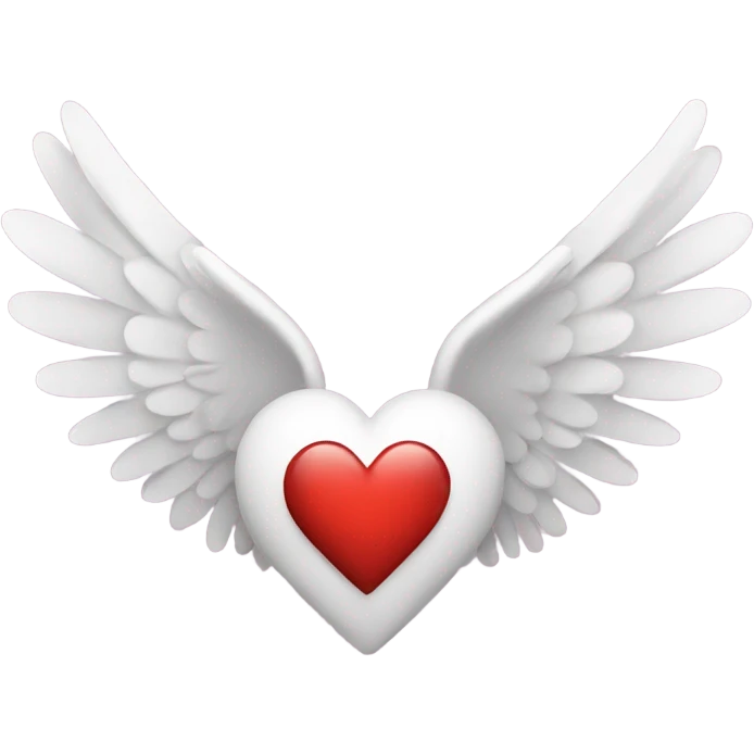 Heart with wings emoji