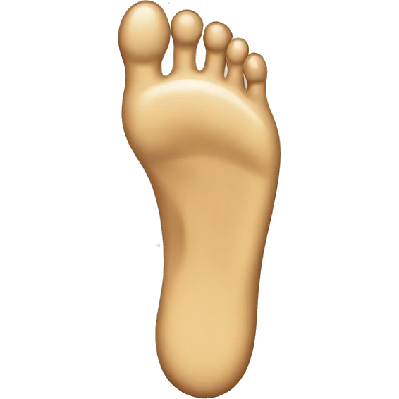 foot emoji