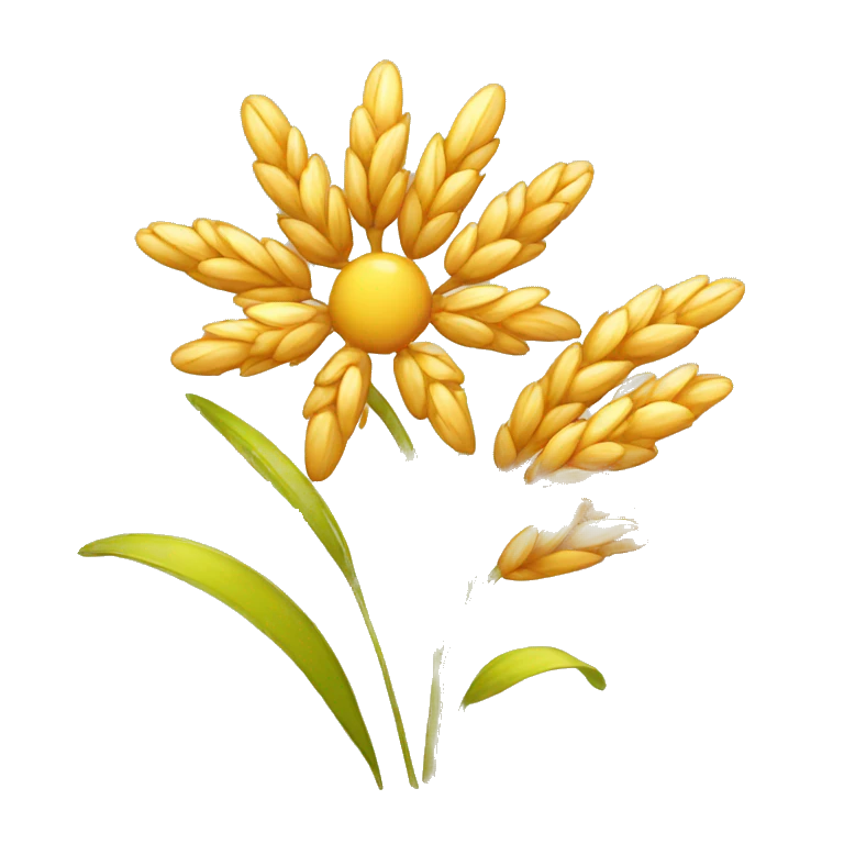 wheat flower emoji