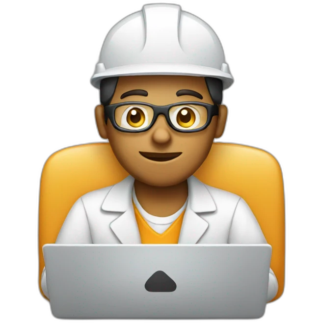 Laptop worker emoji