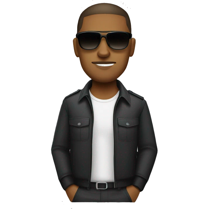bodyguard wearing sunglasses emoji
