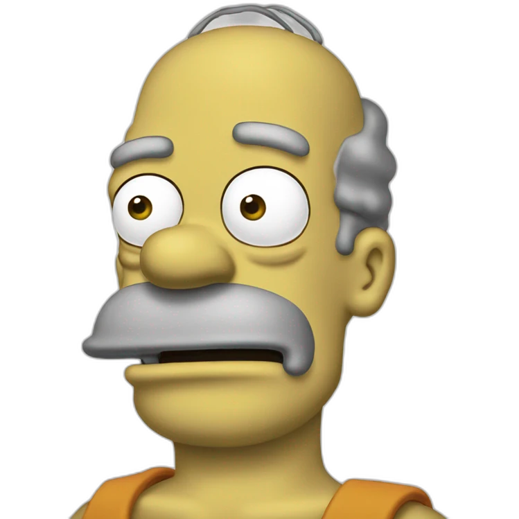 homer simpson drool emoji