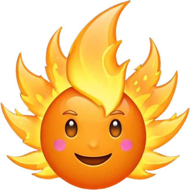 des étincelles lumineuses emoji