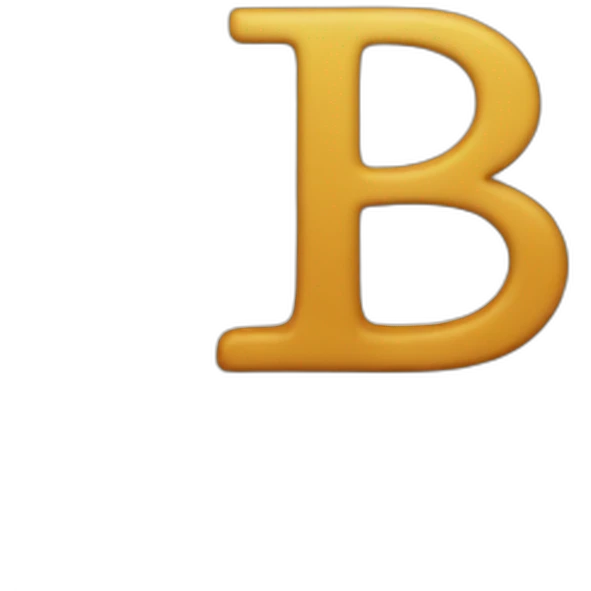 B LETTER emoji
