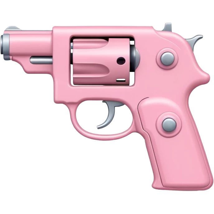 pastel pink toy pistol emoji