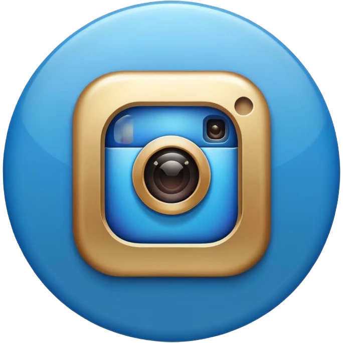  تیک آبی اینستا emoji