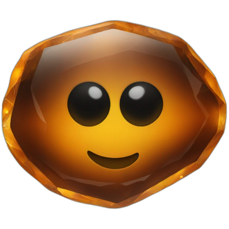 amber stone emoji