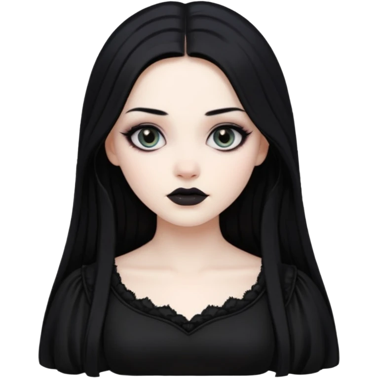 Zunbi mulher gótica emoji